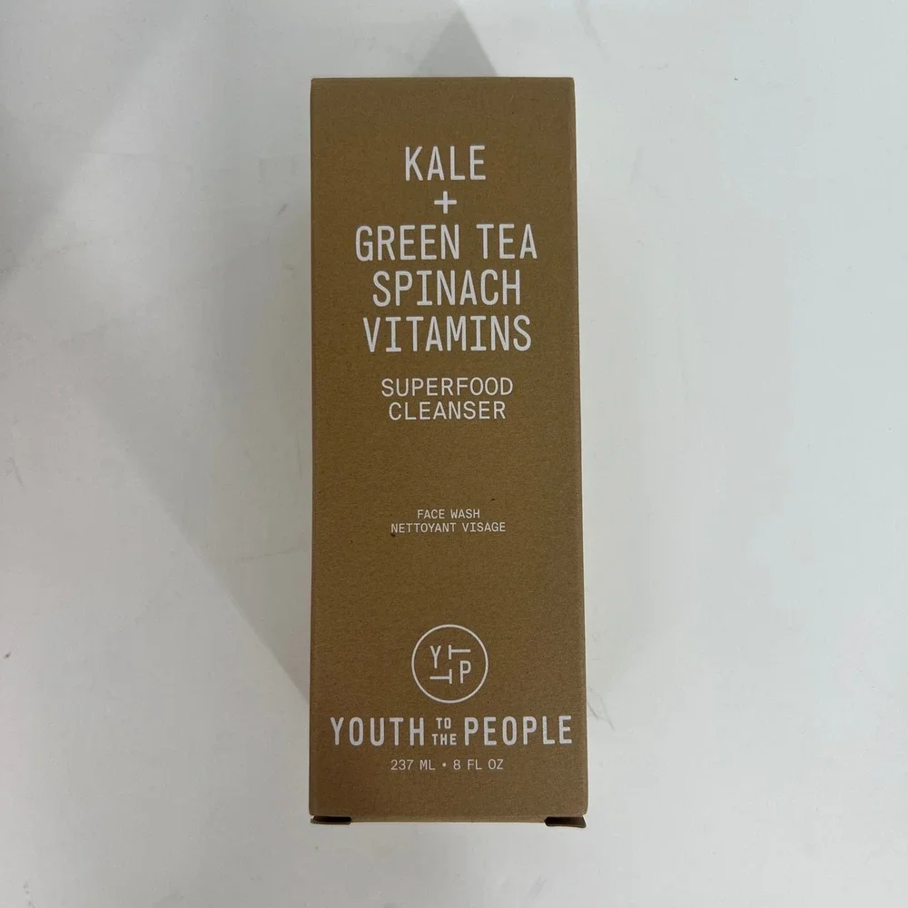 Youth To The People PR Box Superfood Cleanser Retinol Balm SPF 60 Skincare Bag